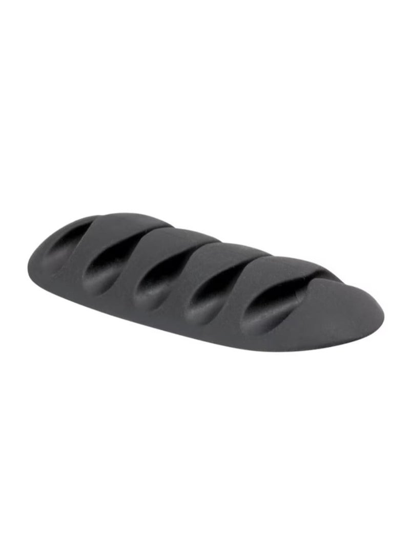 general Cable Organizer, Cable Holder, Home Wire Clips, Charger and Computer Wire Organizer, Adhesive Surface, 5-Wire Capacity , color black - Image 3