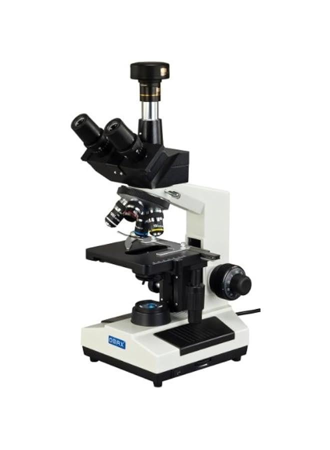 Arabest 40X-2000X Compound Trinocular Replaceable LED Microscope with 9MP USB Camera  - Image 2