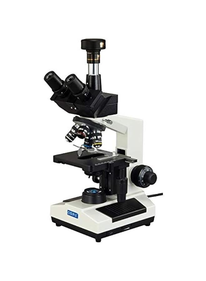 Arabest 40X-2000X Compound Trinocular Replaceable LED Microscope with 9MP USB Camera  - Image 4