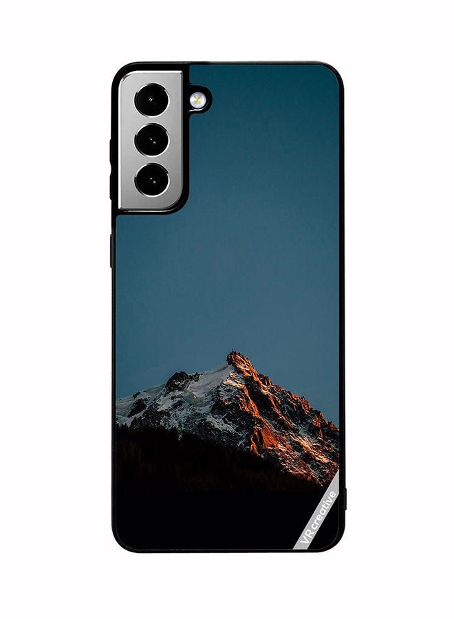 VR CREATIVE Protective Case Cover For Samsung Galaxy S21 FE 5G Mountain Design Multicolour - Image 1