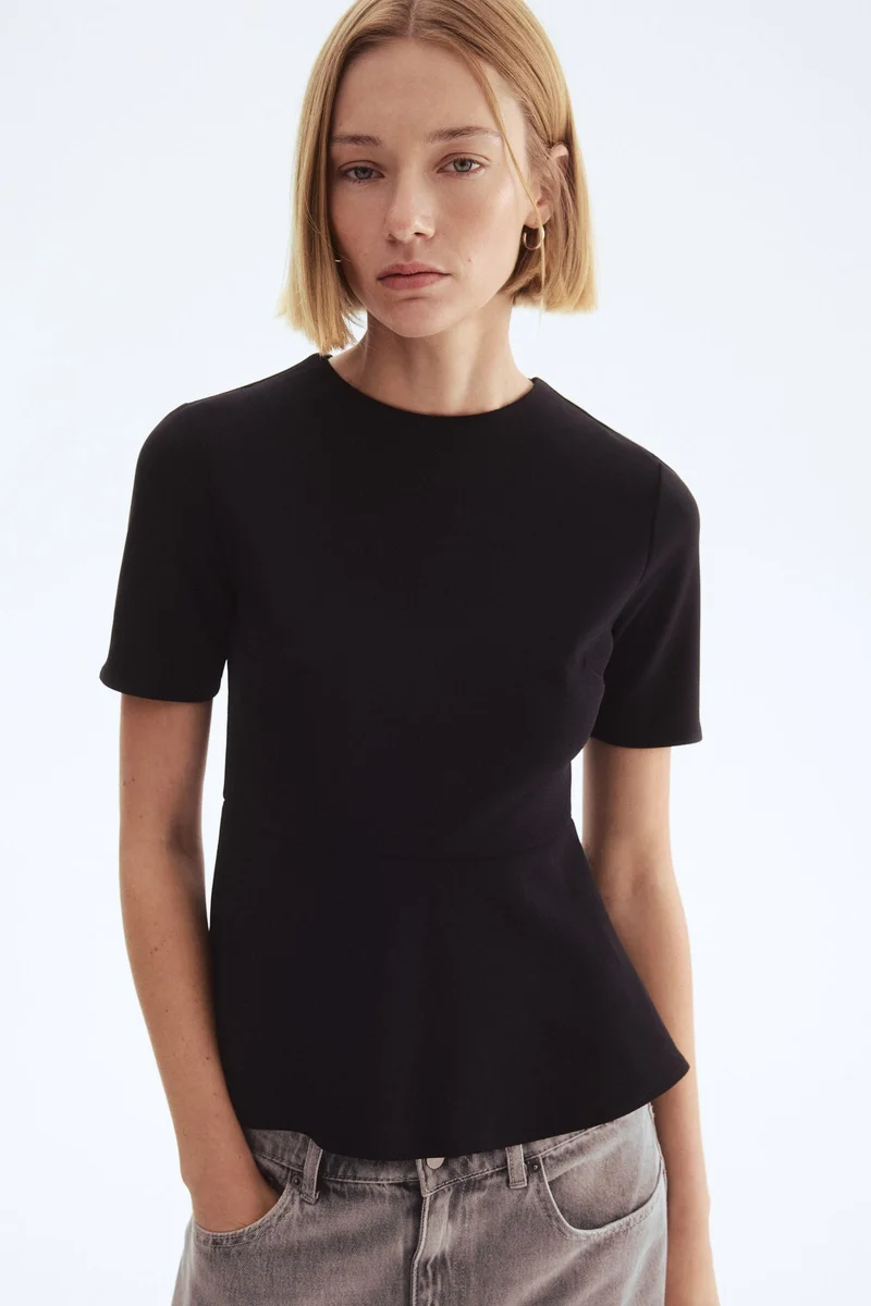 H&M Peplum top