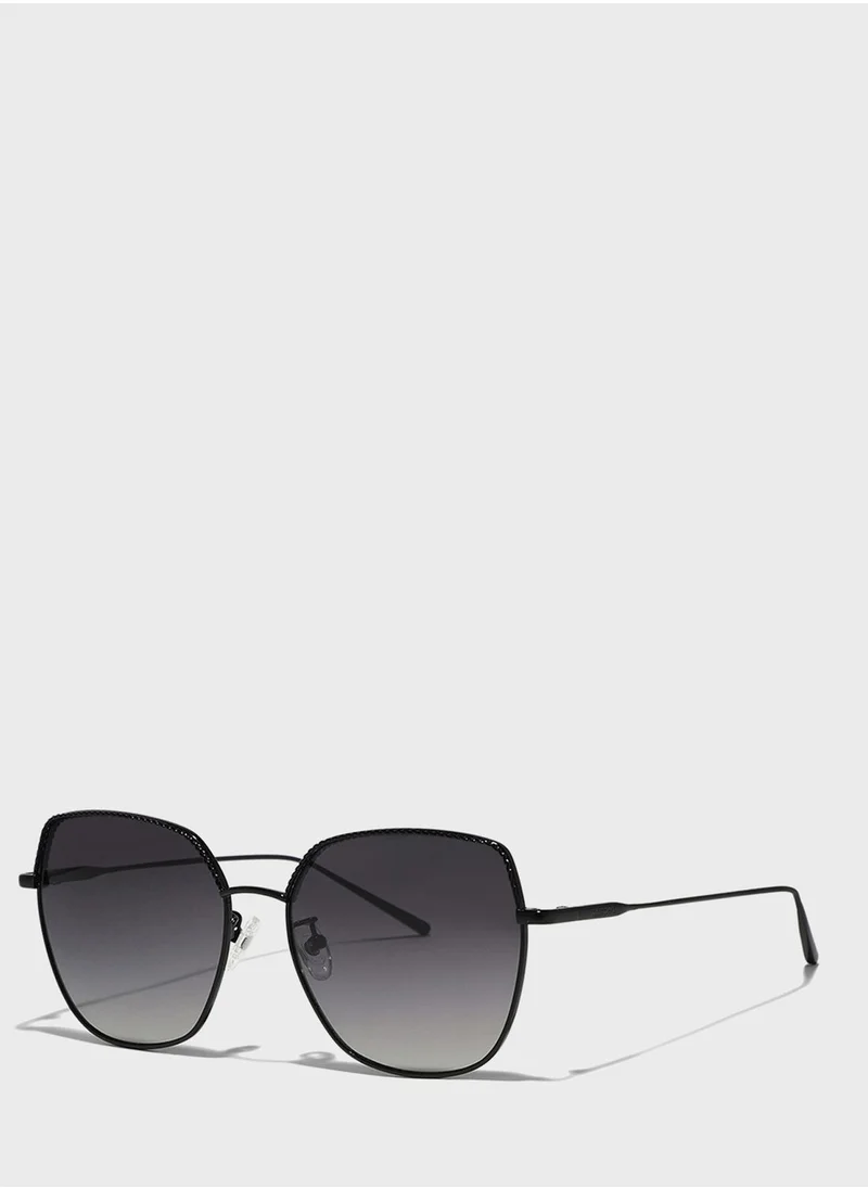 30Sundays Sage Oversized Sunglasses