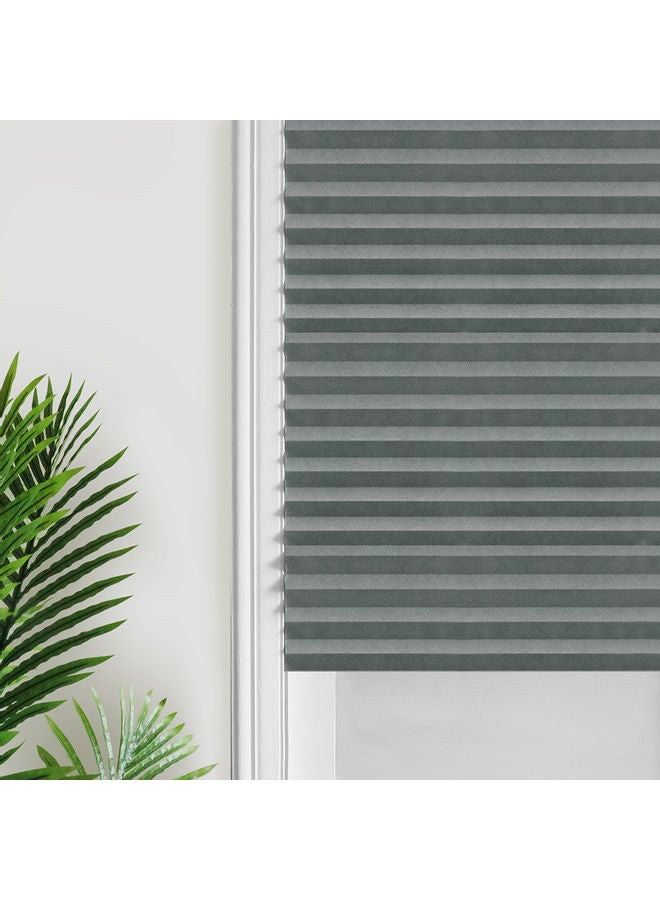 NIBEMINENT Light Filtering Fabric Shade Grey 60 x 150cm - Image 3