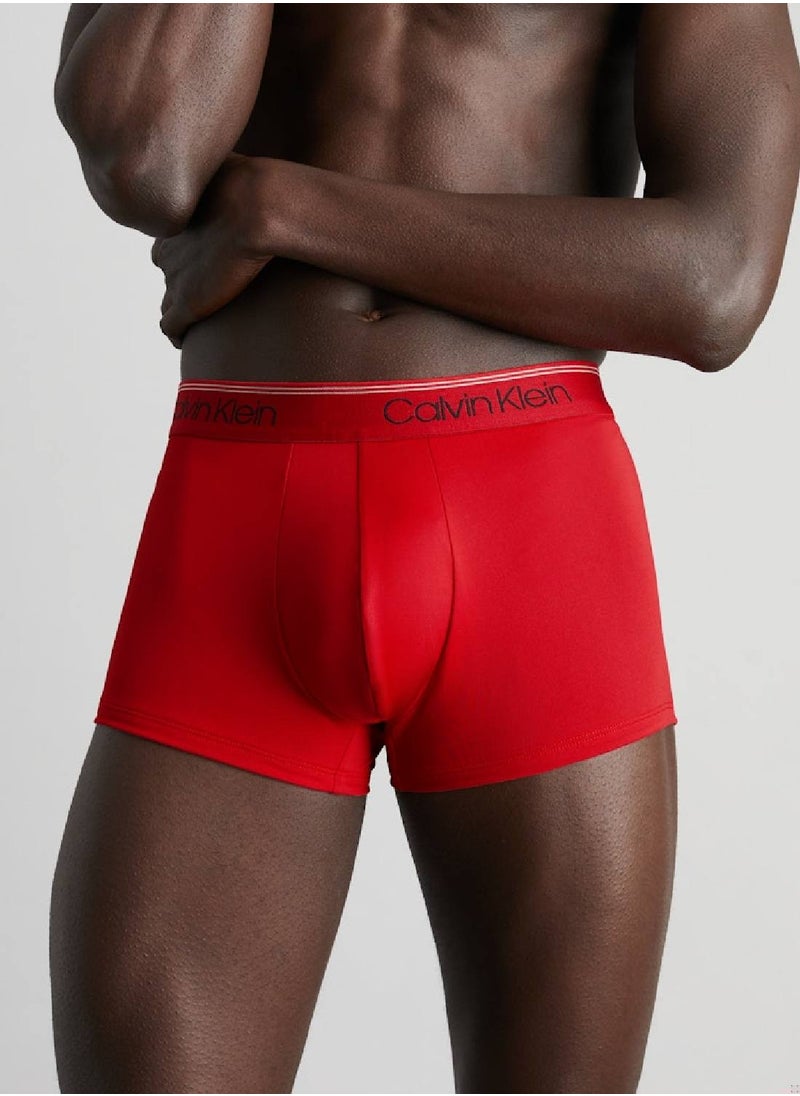 CALVIN KLEIN - Men's 3 Pack Low Rise Trunks - Micro Stretch -  microfibre jersey, Multi - Image 1