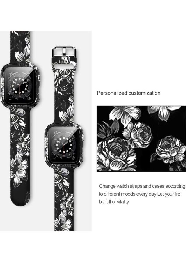 NIBEMINENT Replacement Watchband For Apple Watch Black - Image 2