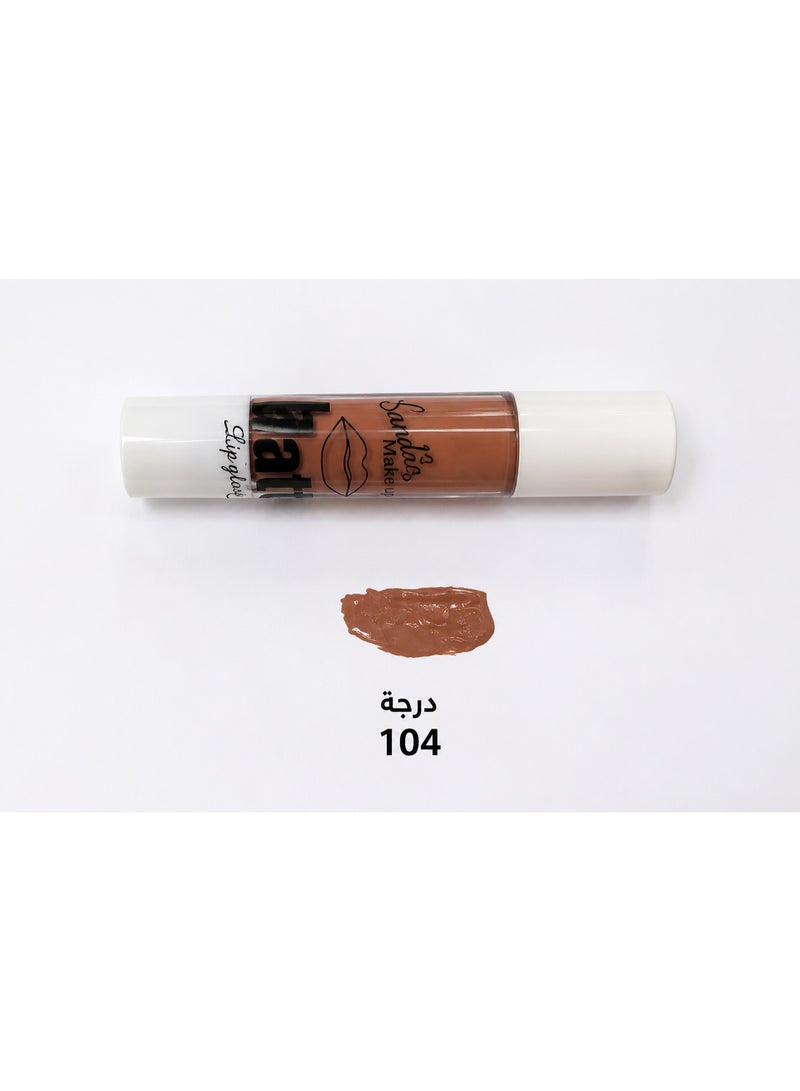 Sandra Matte Lip Gloss – Shade 104 - Image 1