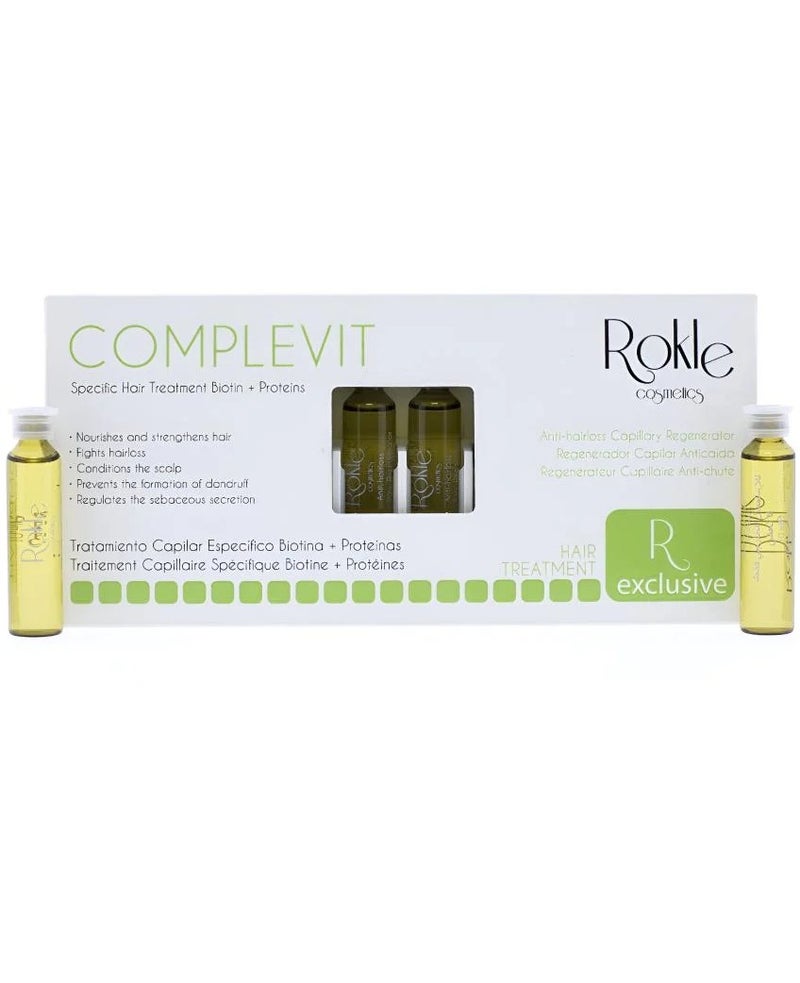 Hair Ampoules Anti Hair Loss 10 x 10 ml Complevit By Rokle