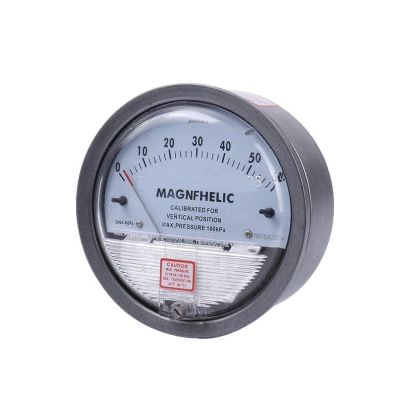 TE2000 Micro Differential Pressure Gauge High Precision Air Differentialvacuum Manometer Micro Measuring Range 0-60PA~0-3(0-30Pa) - Image 1