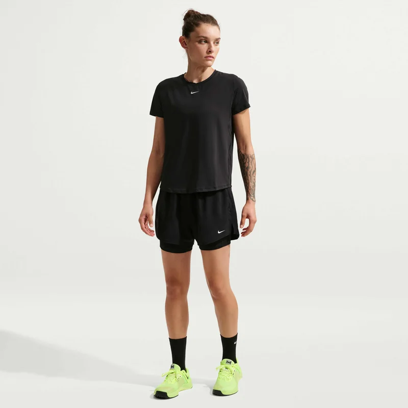 Nike Black Women's One Classic Dri-FIT Training T-Shirt for Women | Best Price UAE