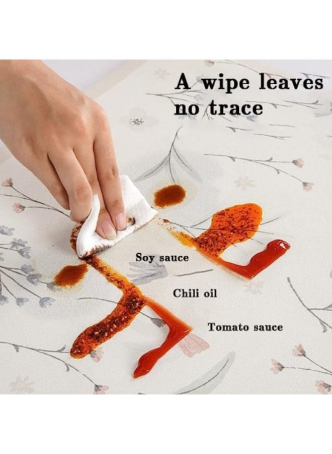 GGEROU Dish Drying Mat for Kitchen Counter 20" x 16" inch Absorbent Reversible Microfiber Dish Mat - Image 5