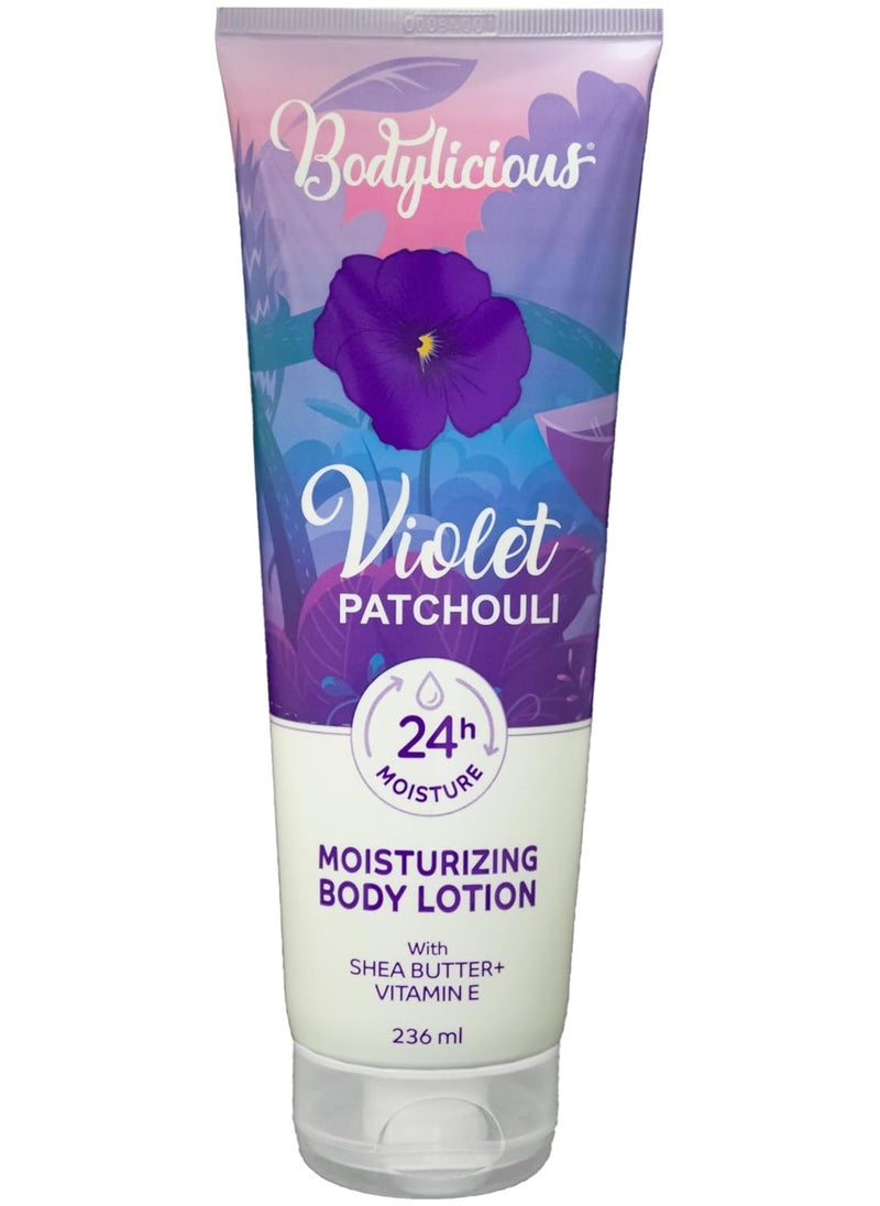 Bodylicious Body Lotion Violet Patchouli 236 Ml - pzsku/Z0E2EA07474960D99390EZ/45/_/1737312637/646269be-14cf-49ec-8848-cdeb3a858bfb