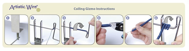 Artistic Wire جهاز لف الأسلاك الفنية ديلوكس، 5 قضبان، 4.5 مم، 4 مم، 3 مم، 1.5 مم، و 1.0 مم - Image 3