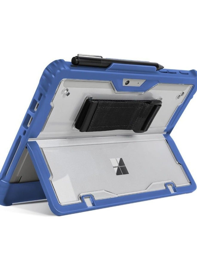 For Microsoft Surface Pro11 Protective Case Pro10/9/8 Anti-fall Bracket All-inclusive Three-proof Protective Case-Colour:Grey-Applicable Model:Surface Pro11/10/9 - Image 4