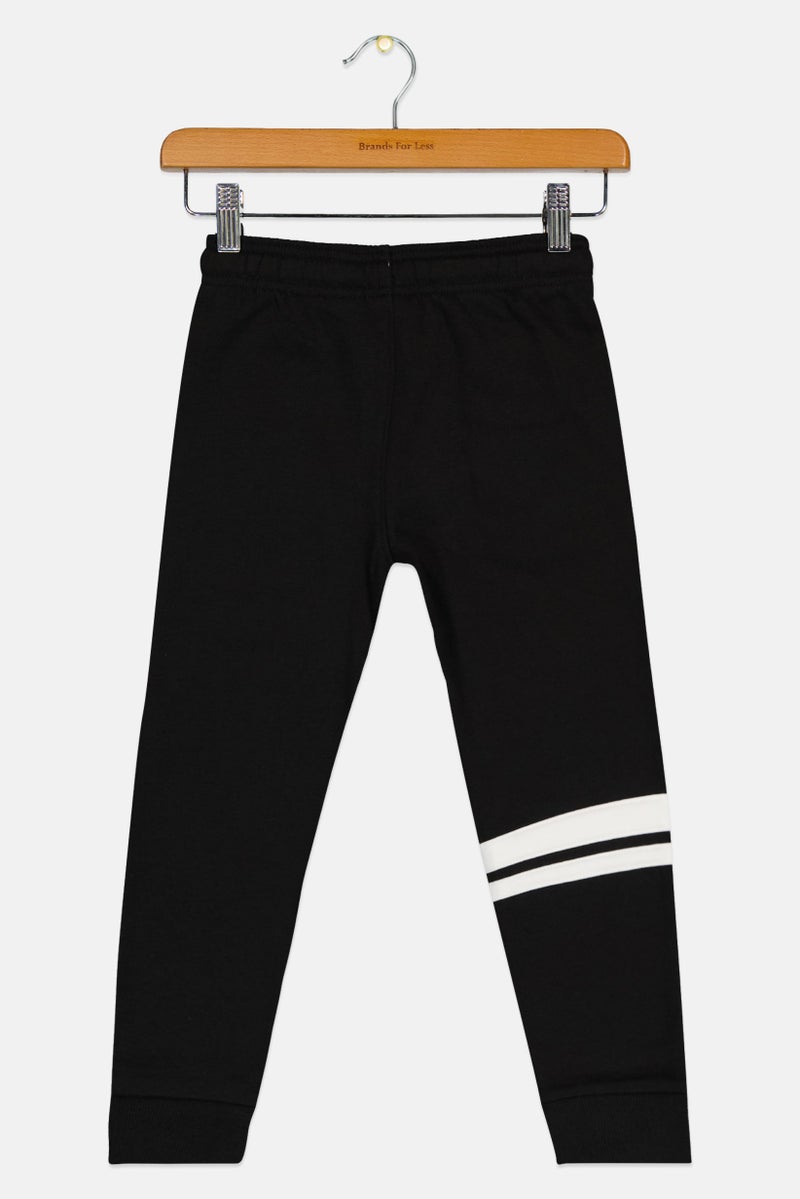 PUMA Kids Boy Sportswear Fit Outdoor Sweatpants, Black - Image 3