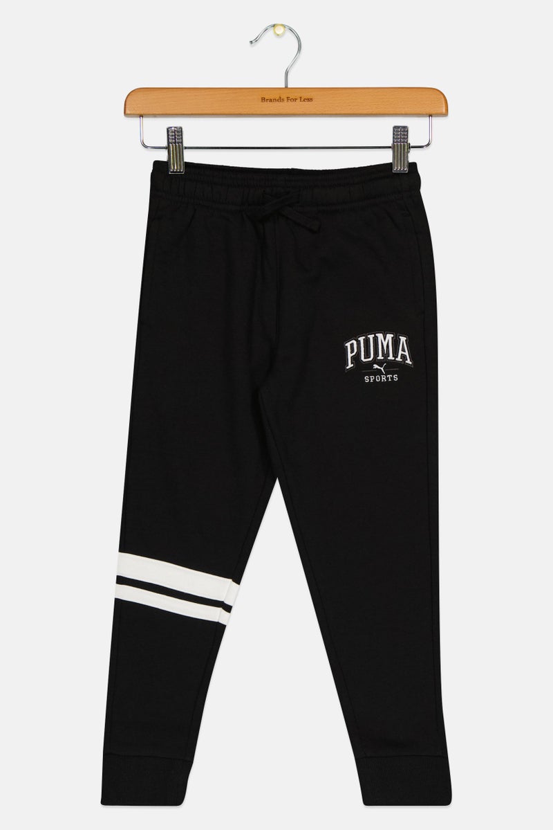 PUMA Kids Boy Sportswear Fit Outdoor Sweatpants, Black - Image 2