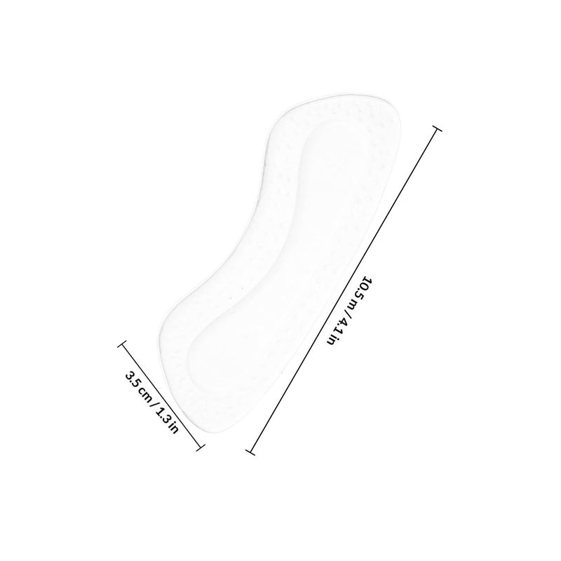 2Pcs Self Adhesive Non Slip Heel Cushions For Women High Heels Soft Massage Gel Pads - Image 3