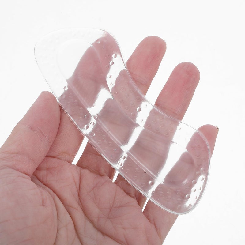 2Pcs Self Adhesive Non Slip Heel Cushions For Women High Heels Soft Massage Gel Pads - Image 4
