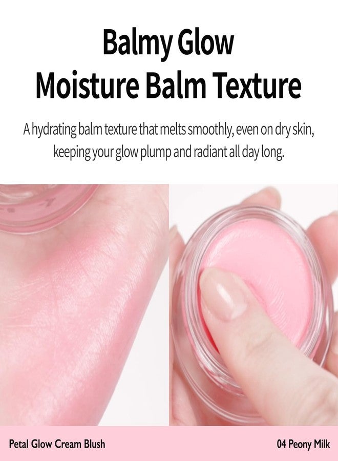 VIDIVICI Petal Glow Cream Blush, Multi-Shade Cream Blusher for Natural Radiant Cheeks, K-Beauty Long-Lasting Hydrating Color - 6g, 0.21oz (PEONY MILK) - Image 5