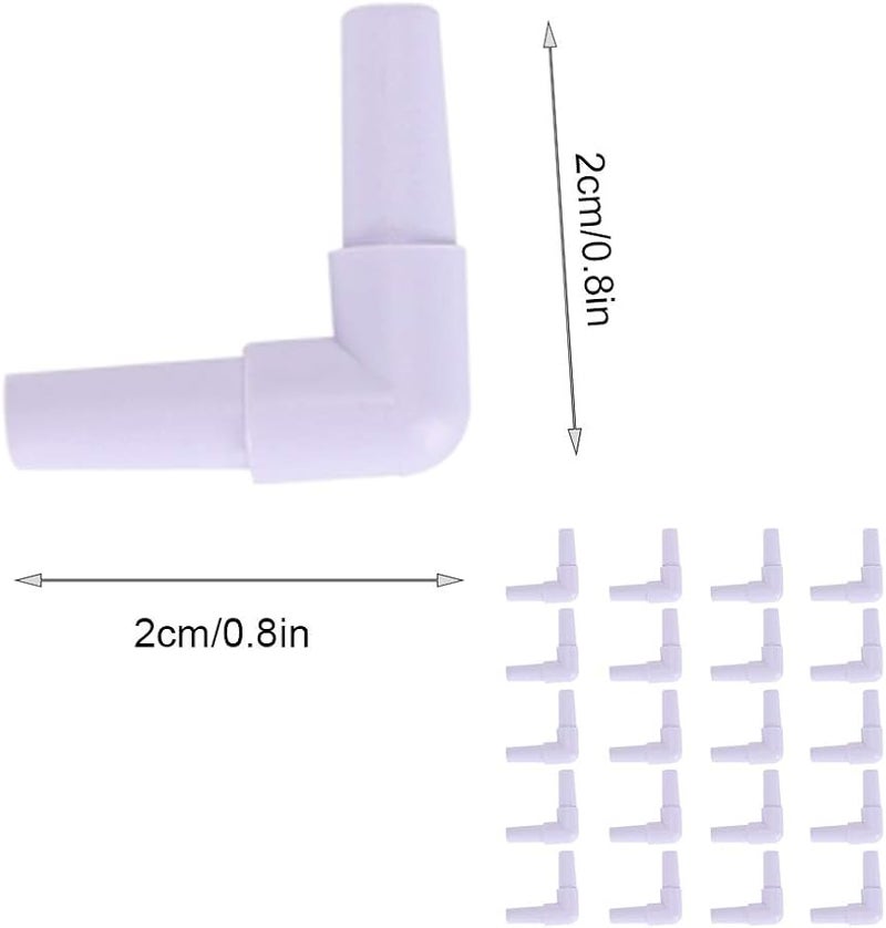 20Pcs Aquarium 3 Way Air Pump Tubing Connectors with Air Volume Control Valves - Image 5