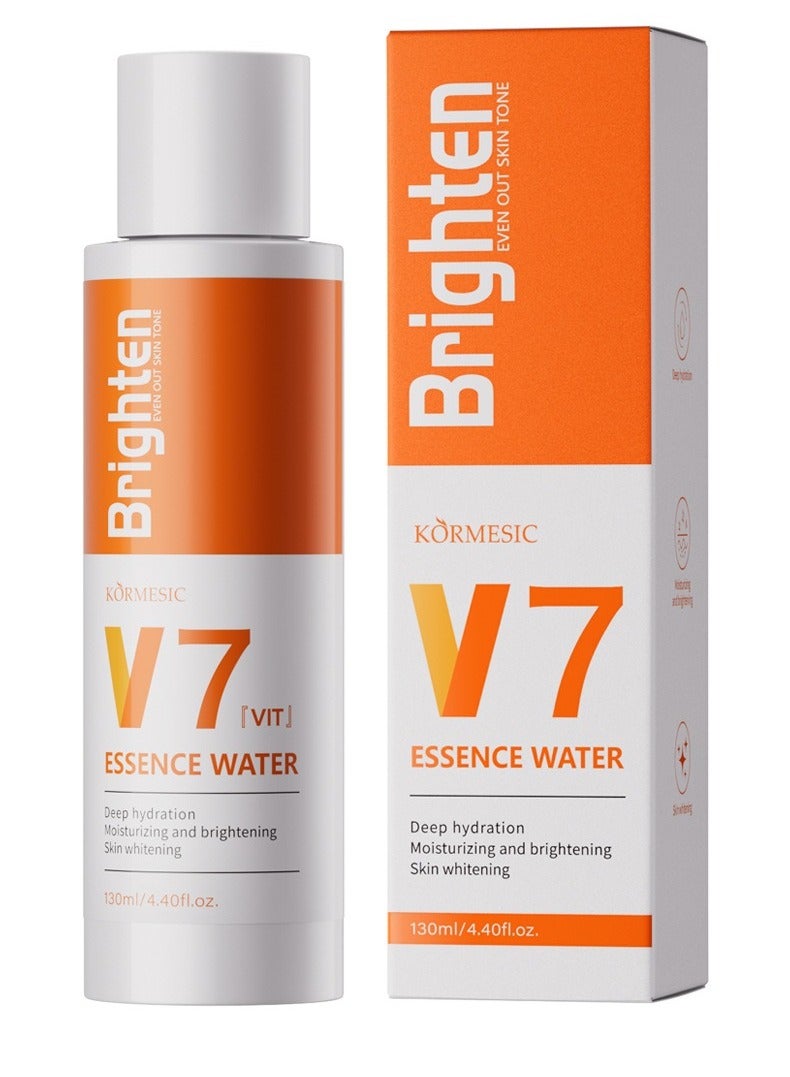 Kormesic 7 نوع vc مضيئة جوهر مشرق جوهر الماء 130 مل 7d الإشعاع · مفتاح للبشرة المتوهجة - Image 1