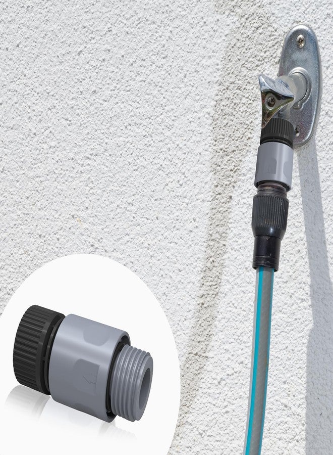 LIULO TOOL 8 Sets Garden Hose Quick Connector, 3/4 Inch Plastic Water Hose Fittings Male and Female Connectors Hose Adapters - Image 5