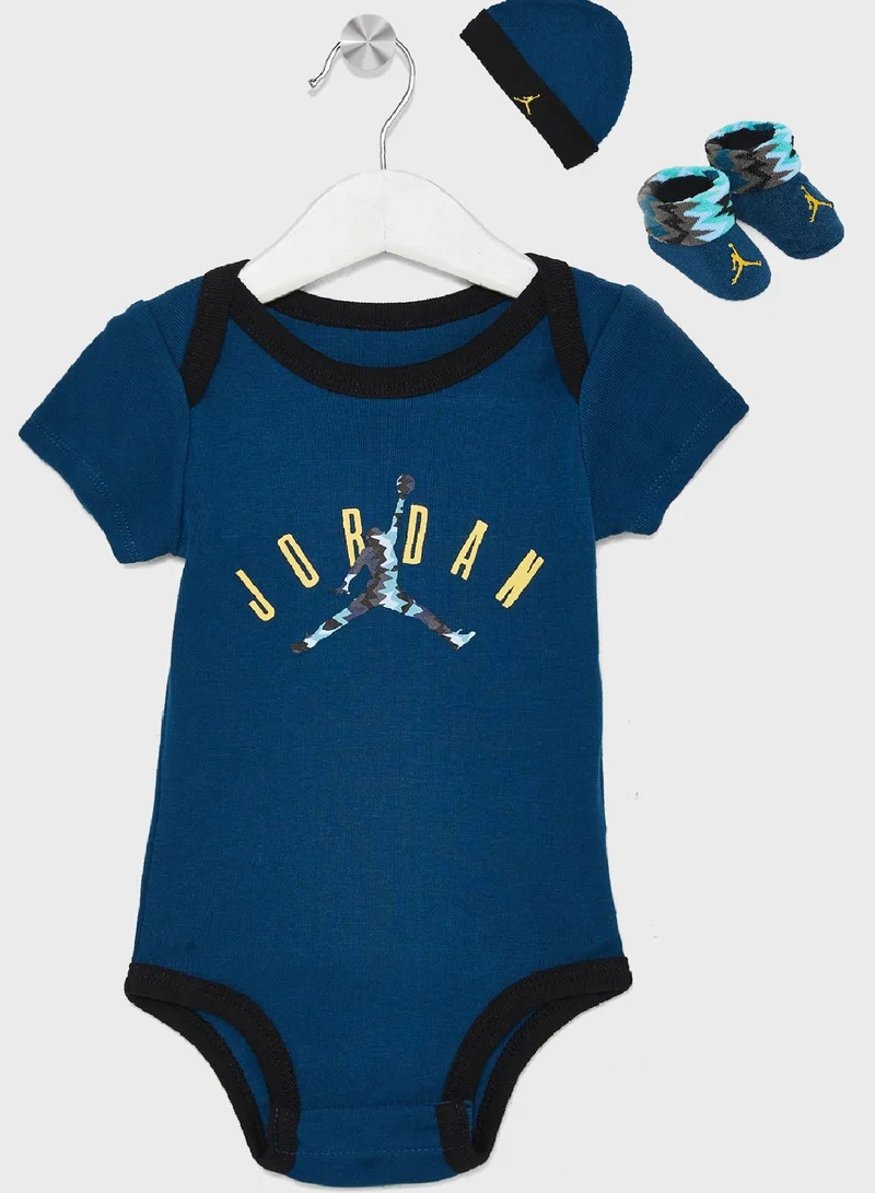 Jordan Infant 3 Pack Of Bodysuit