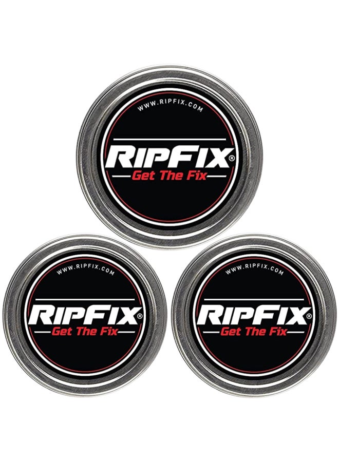 RipFix Hand Repair Balm for Dry Cracked Hands Hand Salve for Gymnastics and Rock Climbers Rip Fix Climbing Salve for Men and Women Premium Gymnast Balm for Hardworking Hands 3 Classic 134 oz Tins - Image 3