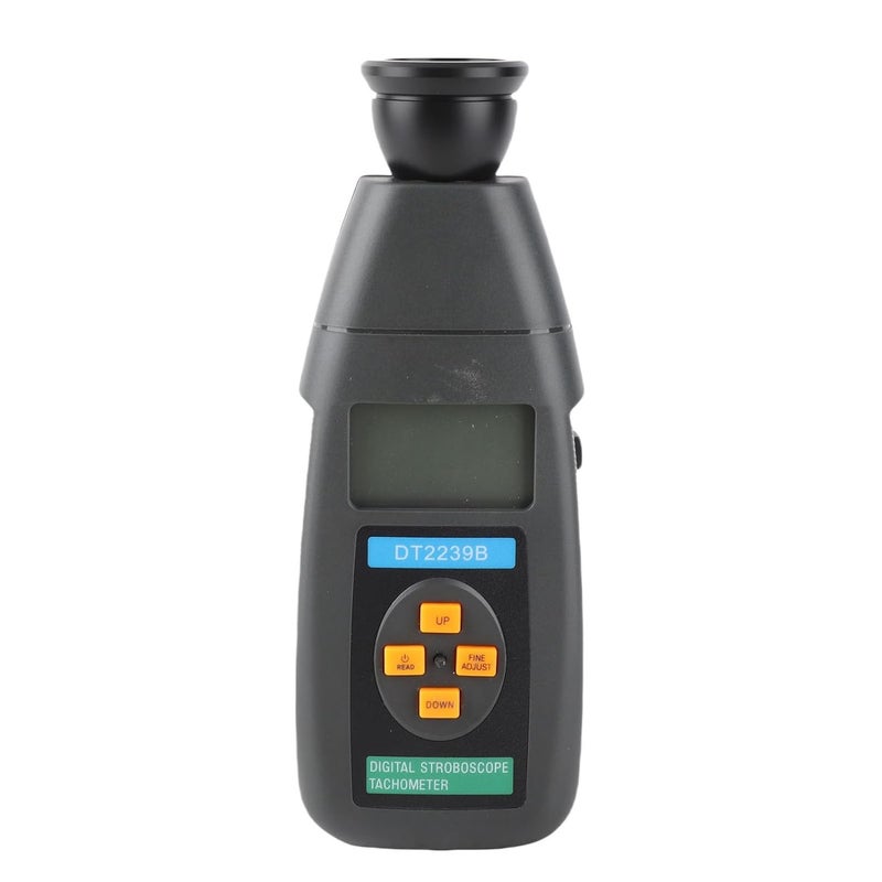 Digital Stroboscope Tachometer DT2239B Handheld Speed Measuring Tool with LCD Backlit Display - Image 1