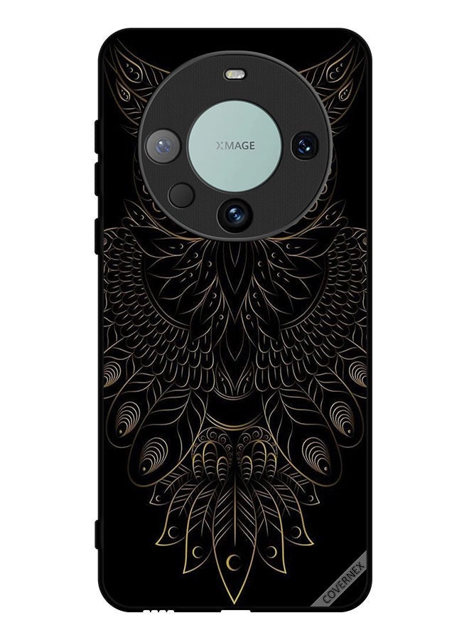 Covernex Protective Case Cover For Huawei Mate 60 Pro Modern Floral Owl Art - Image 1