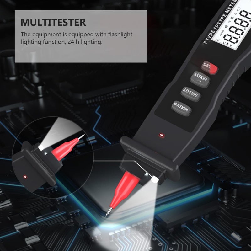 Auto Range Digital Multimeter Pen Type High Accuracy Tester For Electrical Troubleshooting - Image 5