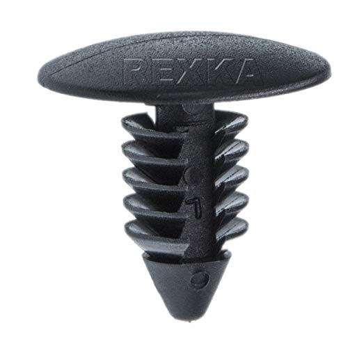 Rexka 50pcs Splash Shield Fender Liner Trunk Lid Trim Retainer Clip 20732399 Compatible with GM Buick Cadillac Chevrolet GMC Oldsmobile Pontiac Traverse Acadia Savana Express Enclave Lesabre Camaro - Image 1