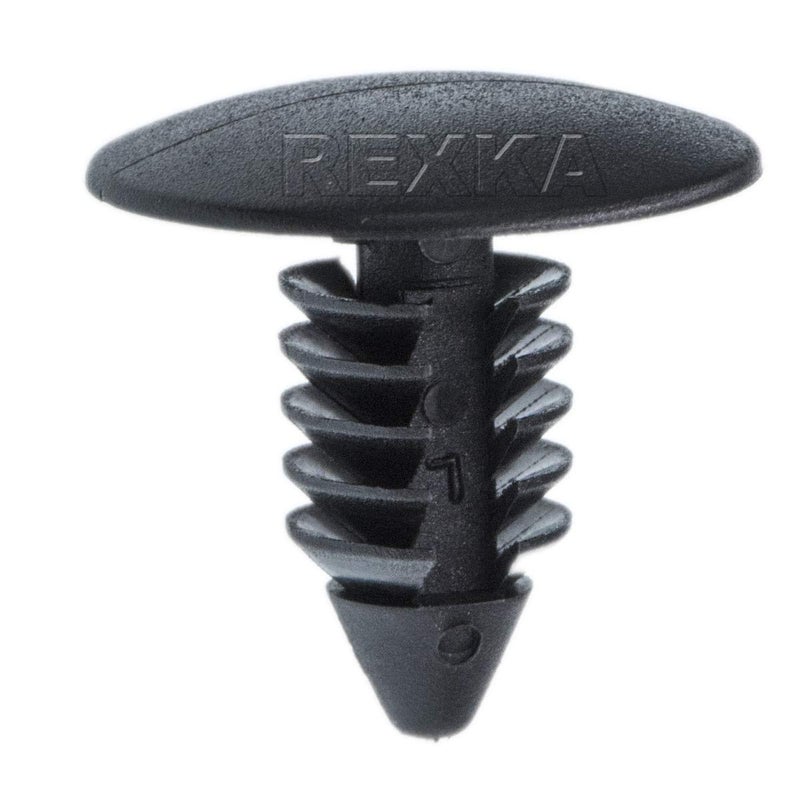 Rexka 50pcs Splash Shield Fender Liner Trunk Lid Trim Retainer Clip 20732399 Compatible with GM Buick Cadillac Chevrolet GMC Oldsmobile Pontiac Traverse Acadia Savana Express Enclave Lesabre Camaro - Image 4