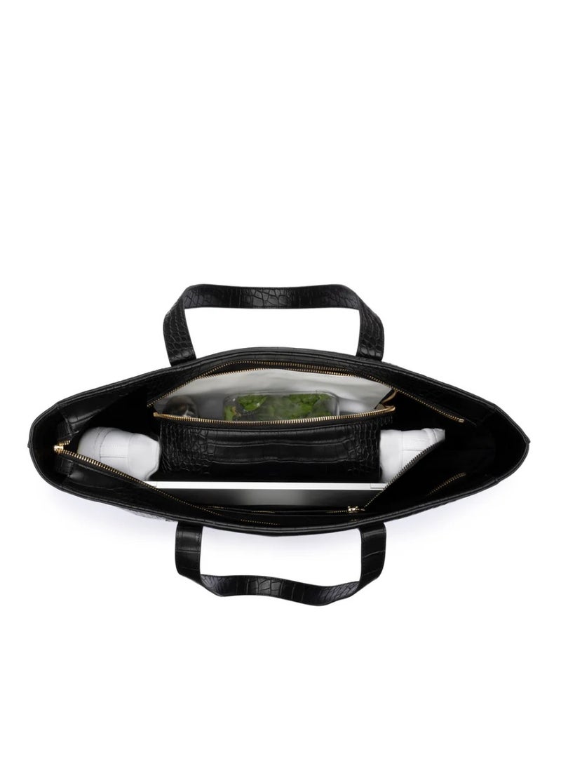 Lalele Everyday Carry-All Bag - Black Solid - Image 3