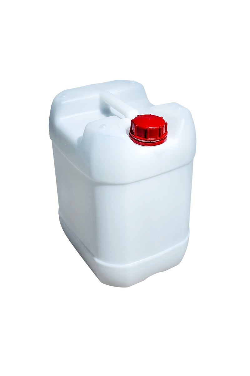RACO RACO Jerry Can Type Plastic Canister with Black Tamper-Evident Cap for Water, Oil, Food Liquids and Chemicals 20 Litre Made in Oman  - Image 1