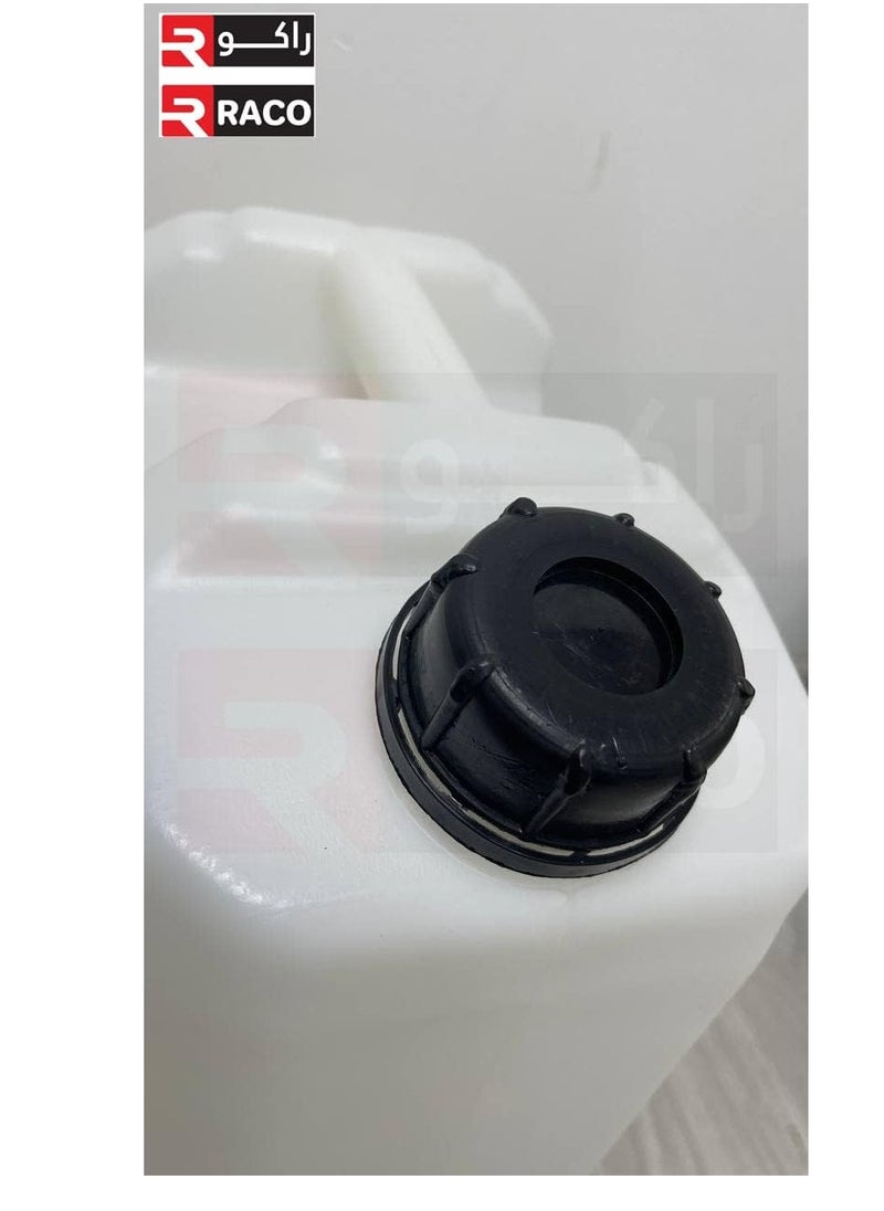 RACO RACO Jerry Can Type Plastic Canister with Black Tamper-Evident Cap for Water, Oil, Food Liquids and Chemicals 20 Litre Made in Oman  - Image 4