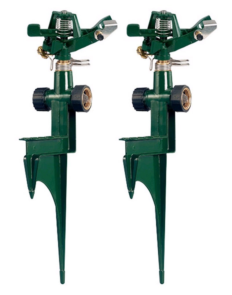 Orbit 56351N 56351 Zinc Impact on Metal Step Spike, 2-Pack, Green - Image 1