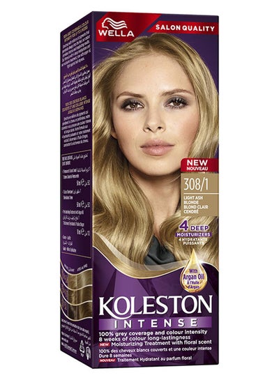 WELLA Koleston Intense Hair Color 308/1 Light Ash Blonde