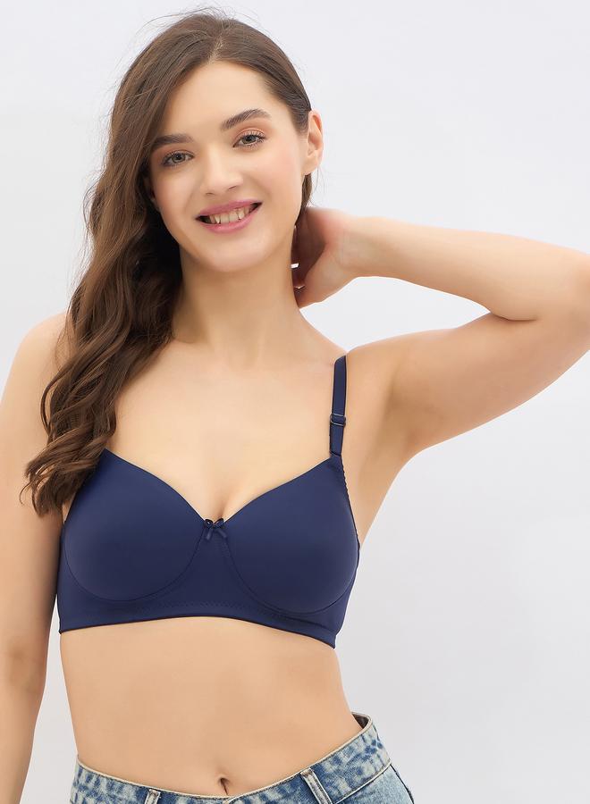 Clovia Set of 2 - Padded Non-Wired Full Coverage T-Shirt Bra - Image 5