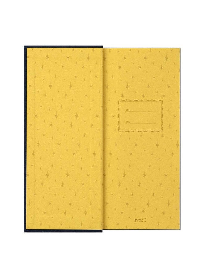 Midori DESIGNPHIL Midori 12880006 Diary, 1 Page Per Day, Western Books, Star Pattern - Image 3