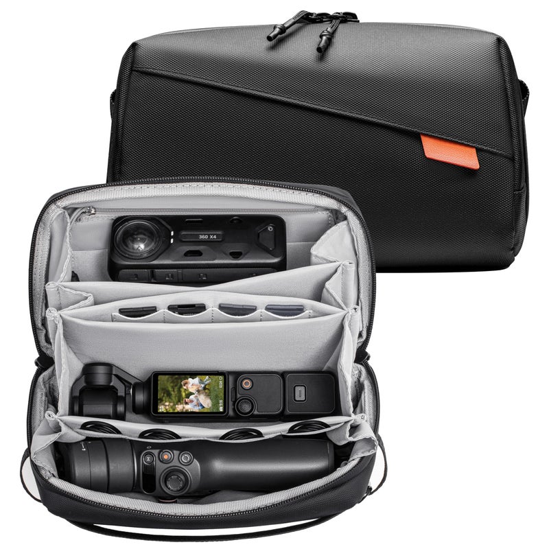 Tomat Osmo Pocket 3 Carry Bag for Xtra MuseOsmo Pocket 3 Osmo Mobile 7P SEAccessories Portable Travel Large Case Waterproof Multilayer All in One Storage Bag for Insta360 Flow Pro 2 - Image 2