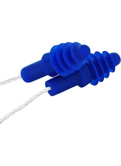Howard Leight Howard Leight by Honeywell Airsoft Flanged Reusable Earplugs with White Nylon Cord, 100-Pairs (DPAS-30W) 
