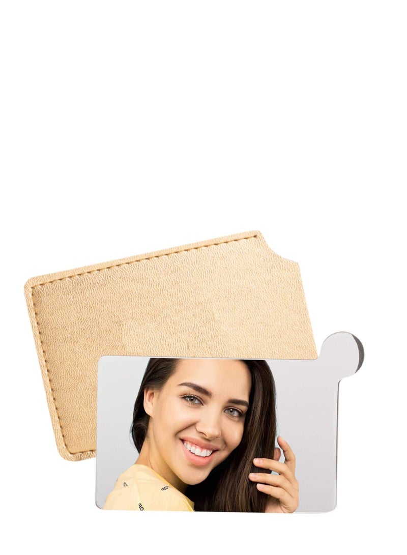 Generic Compact Small Mirror for Purse Makeup Pocket Travel for Women Girls Beauty Accessories - Image 1