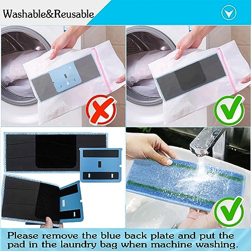 Extolife 8 Pack Upgraded M6 Wet Mopping Pads for iRobot Braava Jet M6 Series (6110) (6012) (6112) (6113) Ultimate Robot Mops, New Sticky Design, Detachable, Washable and Reusable M6 Pads Accessories Parts - Image 5
