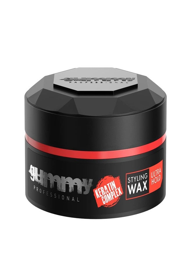 Gummy Ultra Hold Hair Styling Wax 5.07 fl.oz - Keratin Complex, 150 ml (Pack of 3) - Image 3