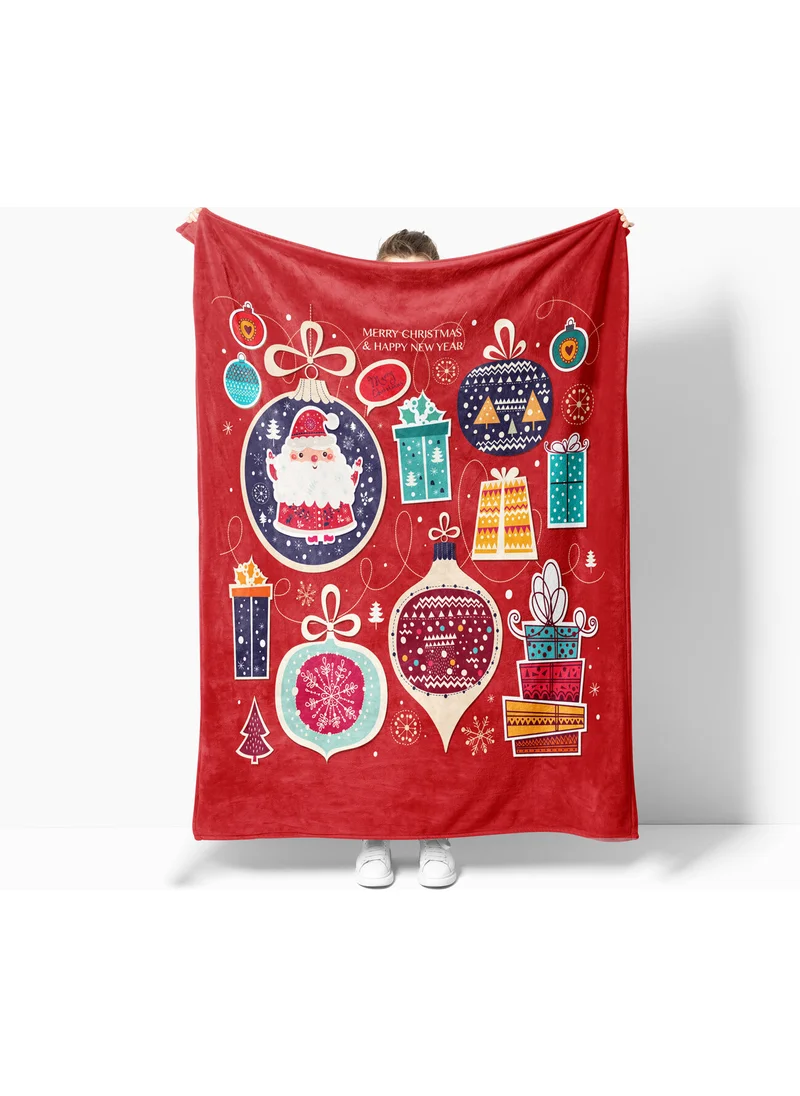 Eray Home Erays Home New Year & Christmas Patterned Polar TV Blanket