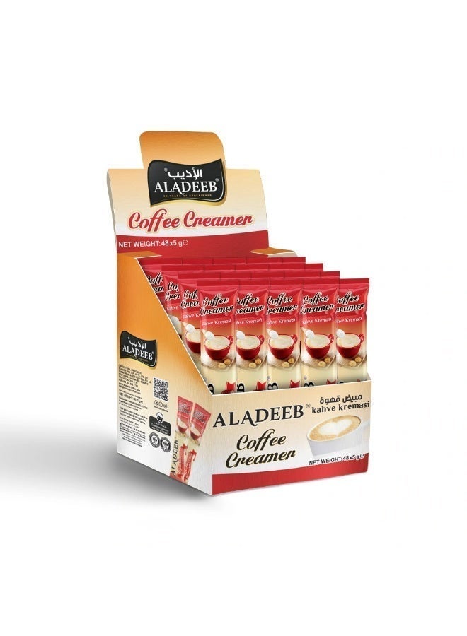 الأديب  مبيض قهوة 5 غرام.* 48 ظرف - Image 1
