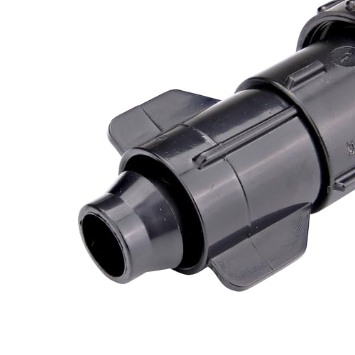 Raindrip S5800UB, Smart Loc™ Universal End Plug, Drip Irrigation Fitting for 1/2-Inch, 5/8-Inch, & 0.710-Inch Supply Tubing and Dripline, Black - Image 4