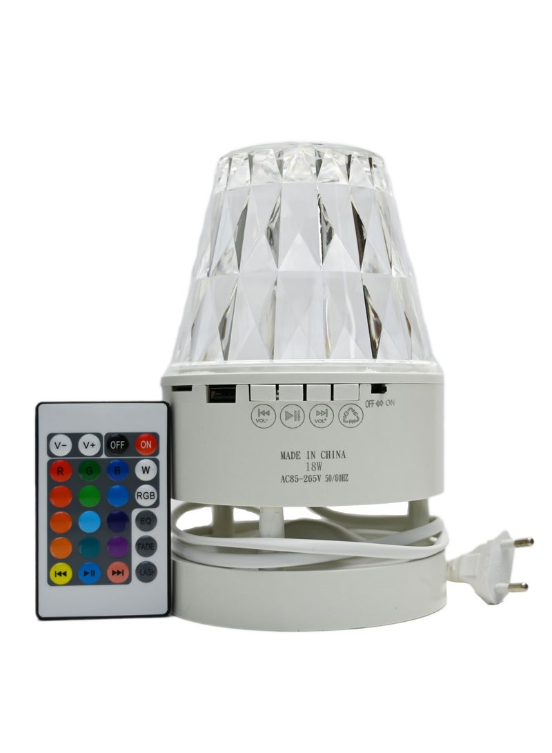 أضواء ديسكو للحفلات على المسرح مع جهاز تحكم عن بعد، مصابيح إضاءة بألوان الدي جي للسيارة وحفلات الزفاف والنوادي والكاريوكي والعروض الداخلية والخارجية - Image 4