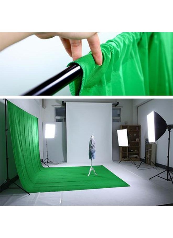 yongsheng Photography Studio Non-Woven Backdrop Background Green-1.5*2M-Screen Backdrop for Photography,Virtual GreenScreen Background Sheet  - Image 3