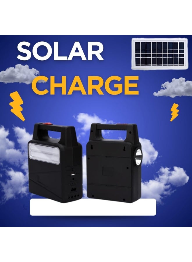 WEIDASI A multi-functional solar-powered lighting and charging system, ideal for travel, camping, and sudden power outages. - Image 3